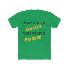 Load image into Gallery viewer, Stupid Games Cotton Crew Tee